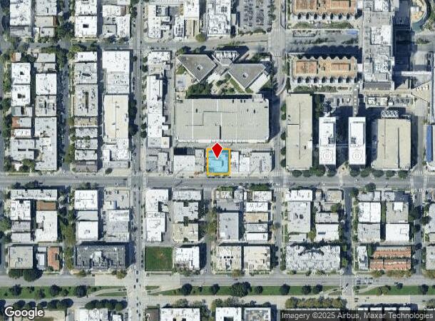  8727 W 3Rd St, Los Angeles, CA Parcel Map