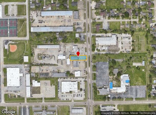  2810 Center St, Deer Park, TX Parcel Map