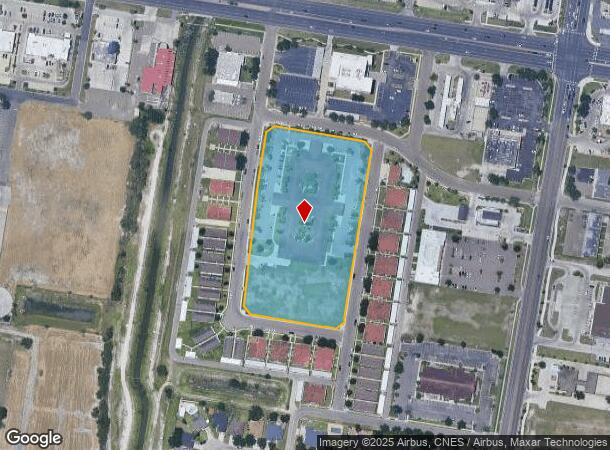  218 Baltic Ave, Edinburg, TX Parcel Map