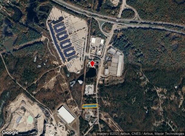  1222 South St, Wrentham, MA Parcel Map