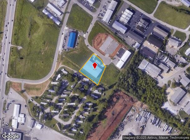  160 Zakk Ct, Nicholasville, KY Parcel Map