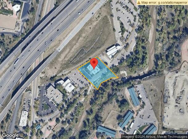  5445 Mark Dabling Blvd, Colorado Springs, CO Parcel Map