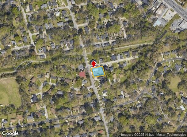  844 Magnolia Rd, Charleston, SC Parcel Map
