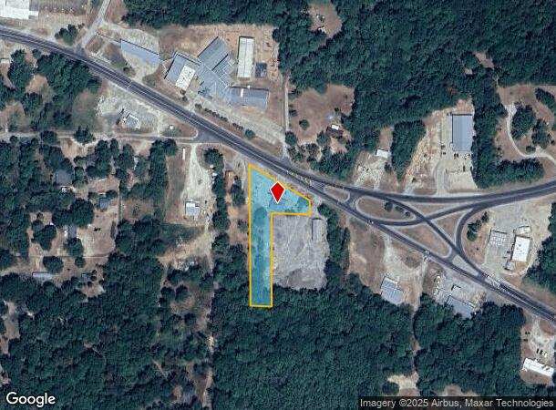  594 E Main St, Zavalla, TX Parcel Map
