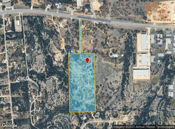  110 Longhorn Ln, Dripping Springs, TX Parcel Map