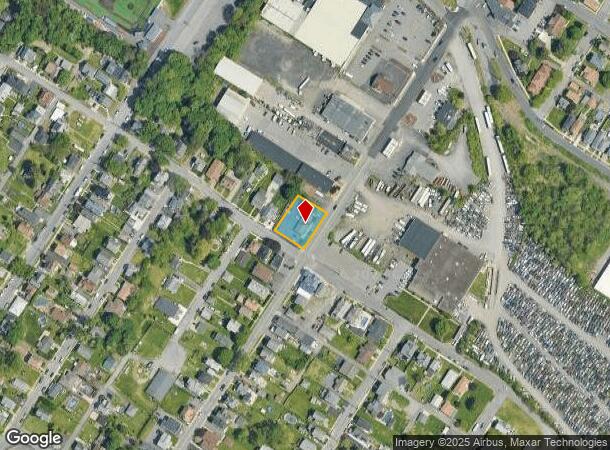  1201 Wheeler Ave, Scranton, PA Parcel Map
