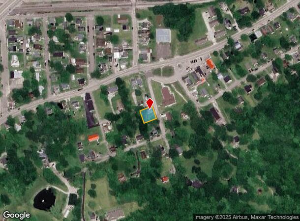 106 Grant St, Aurora, IN Parcel Map
