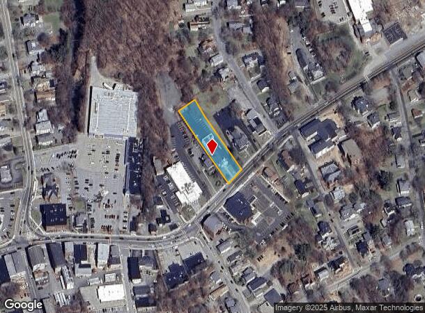  161 Main St, Spencer, MA Parcel Map