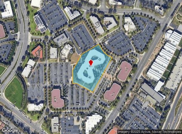  23 Corporate Plaza Dr, Newport Beach, CA Parcel Map