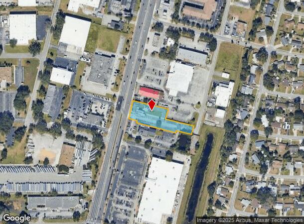  7415 S Orange Blossom Trl, Orlando, FL Parcel Map