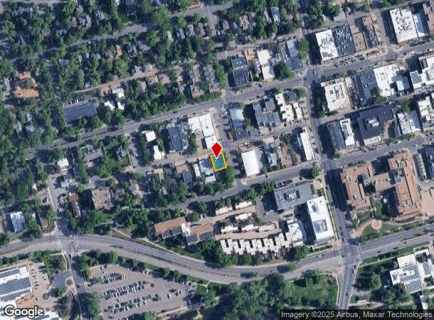 1919 8Th St, Boulder, CO Parcel Map