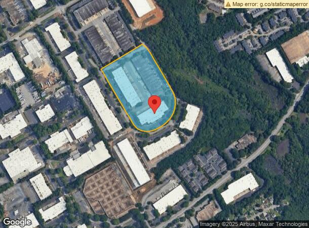  1745 Corporate Dr, Norcross, GA Parcel Map