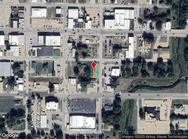 424 E 7Th St, Okmulgee, OK Parcel Map