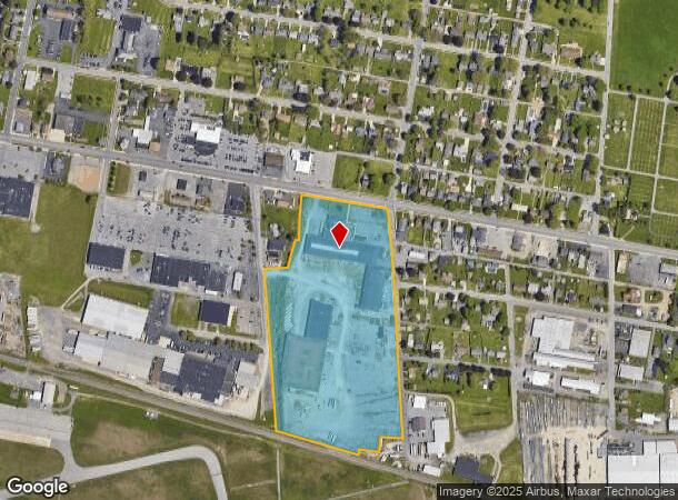1050 Broad St, Montoursville, PA Parcel Map