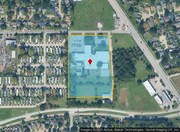  2301 Frick Rd, Houston, TX Parcel Map