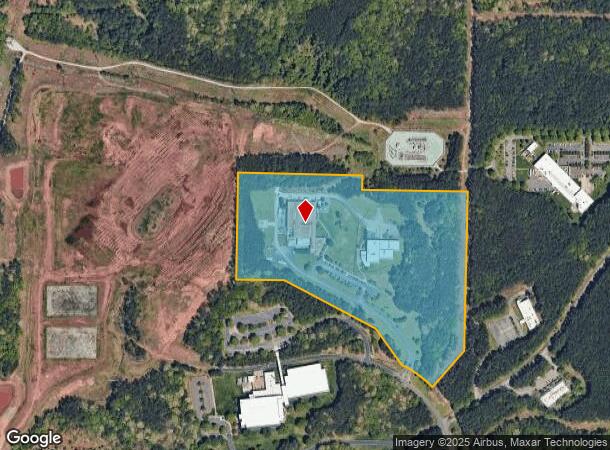 200 T W Alexander Dr, Durham, NC Parcel Map