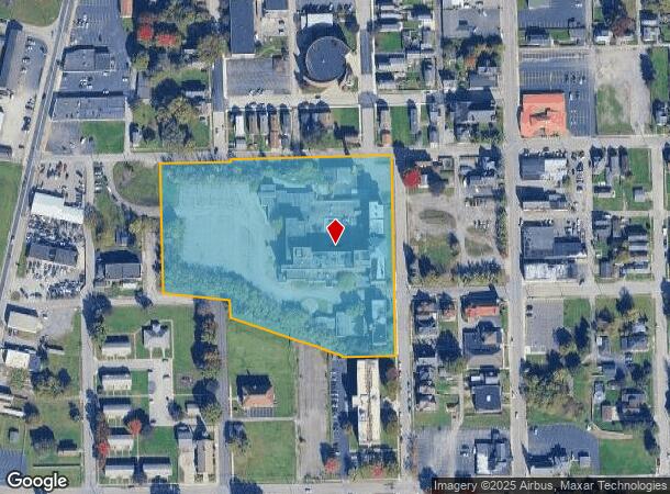 1000 S Mercer St, New Castle, PA Parcel Map