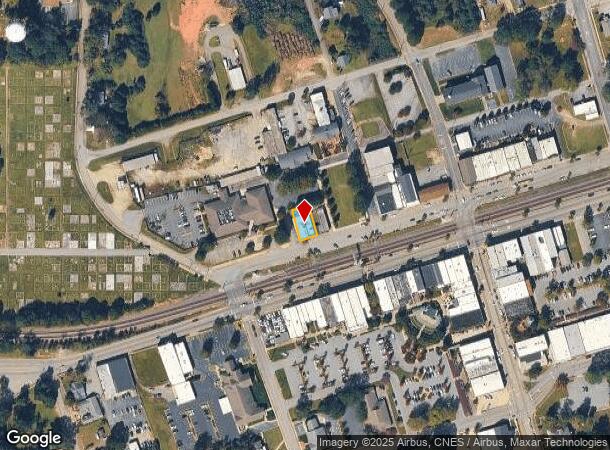  214 Nw Main St, Easley, SC Parcel Map