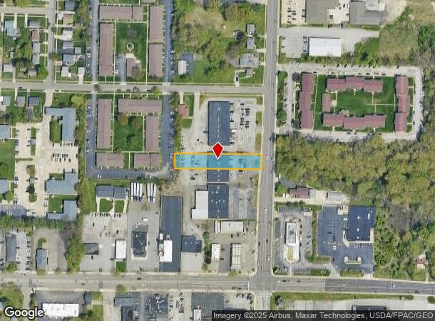  1464 Brittain Rd, Akron, OH Parcel Map