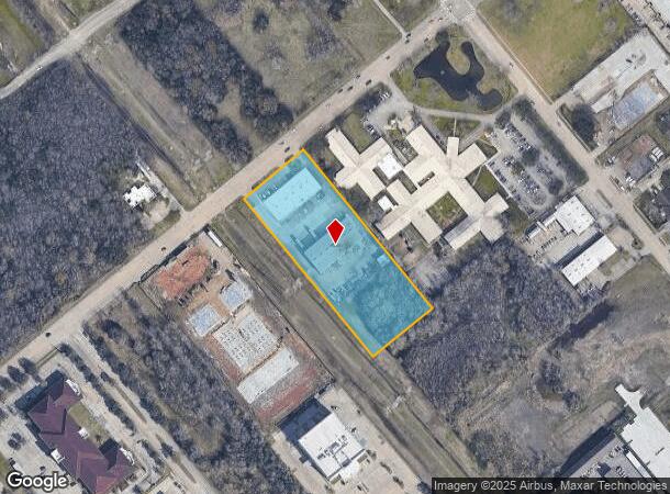  813 W Medical Center Blvd, Webster, TX Parcel Map