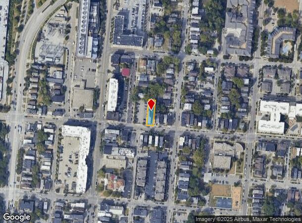  24 E University Ave, Cincinnati, OH Parcel Map