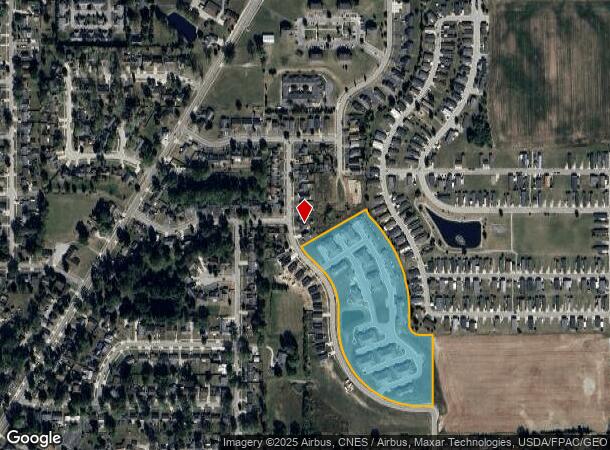  1795 Bishop Ln, Findlay, OH Parcel Map