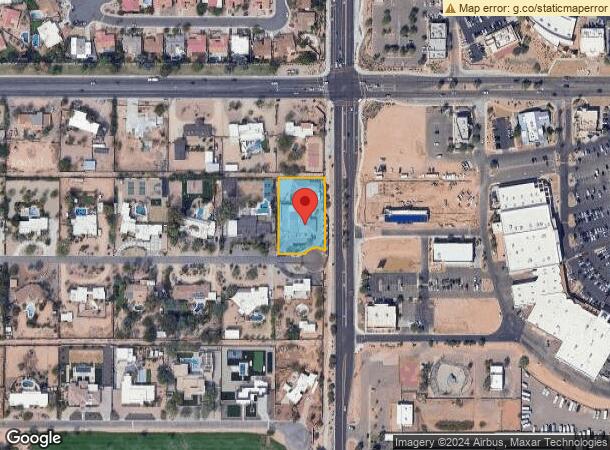  8736 E Joshua Tree Ln, Scottsdale, AZ Parcel Map