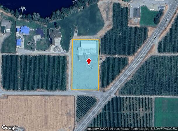  6 Pioneer Rd, Orondo, WA Parcel Map