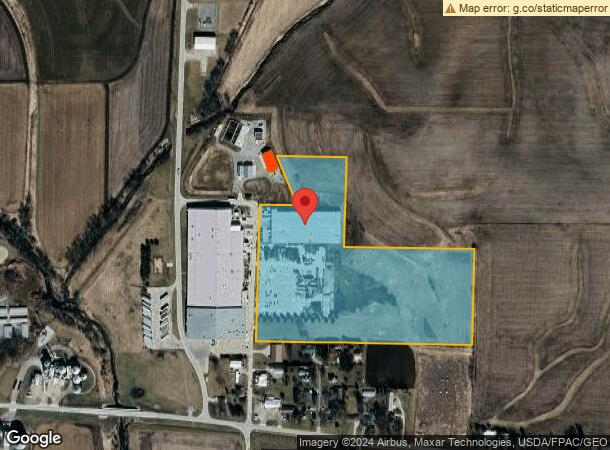  411 N Maplewood Ave, Williamsburg, IA Parcel Map