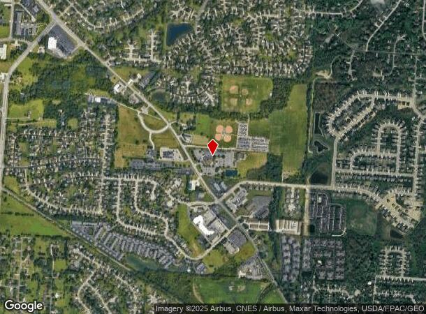  600 Hill Rd N, Pickerington, OH Parcel Map