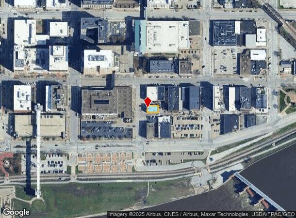 117 N Perry St, Davenport, IA Parcel Map
