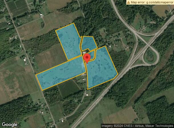  12486 Beebe Rd, Silver Creek, NY Parcel Map