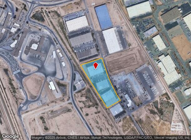  9600 Joe Rodriguez, El Paso, TX Parcel Map