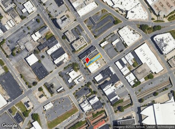  208 N Main St, High Point, NC Parcel Map