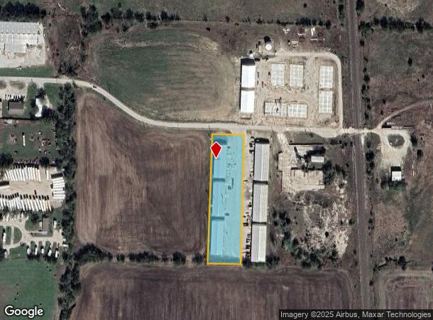  900 Utility Rd, Sanger, TX Parcel Map