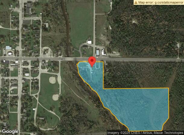  7989 Us Highway 2, Rapid River, MI Parcel Map