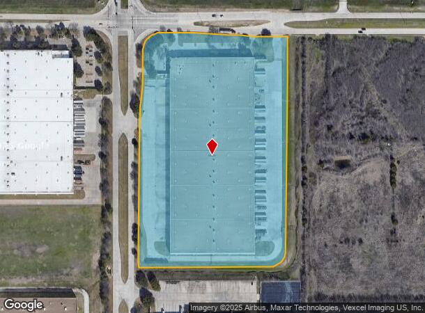  105 Intermodal Pkwy S, Haslet, TX Parcel Map