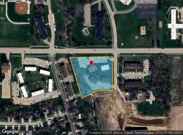 1707 S 7Th Ave, Marshalltown, IA Parcel Map