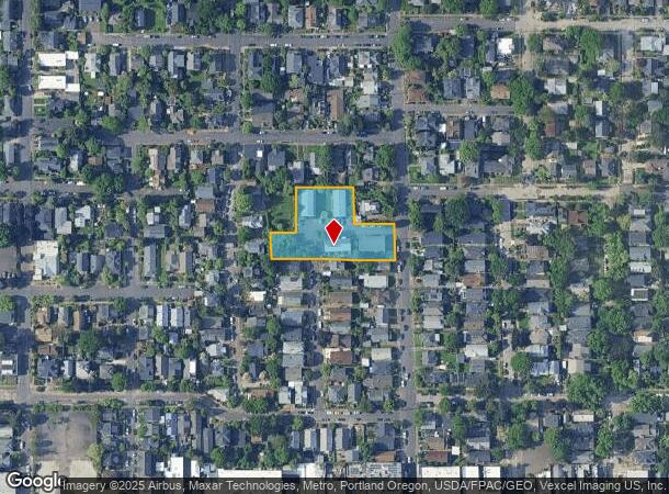  1245 Se 49Th Ave, Portland, OR Parcel Map