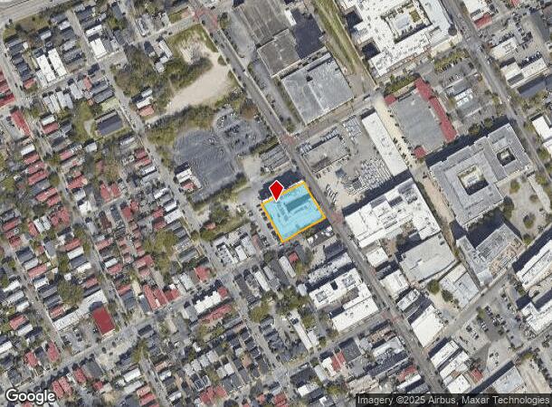 595 King St, Charleston, SC Parcel Map