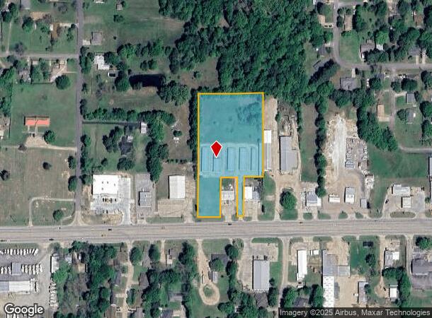 6100 Lamar Rd, Paris, TX Parcel Map