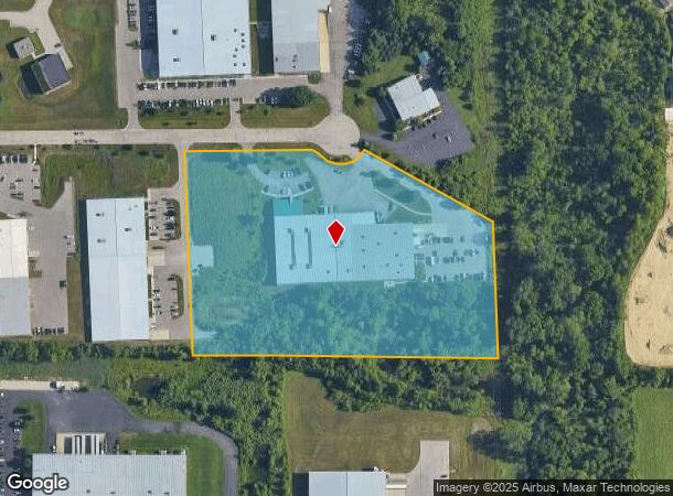  1010 Productions Ct, Holland, MI Parcel Map