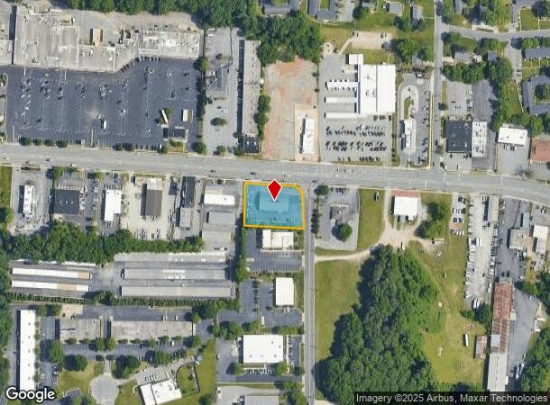 4601 W Market St, Greensboro, NC Parcel Map