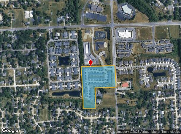 4121 Lahmeyer Rd, Fort Wayne, IN Parcel Map