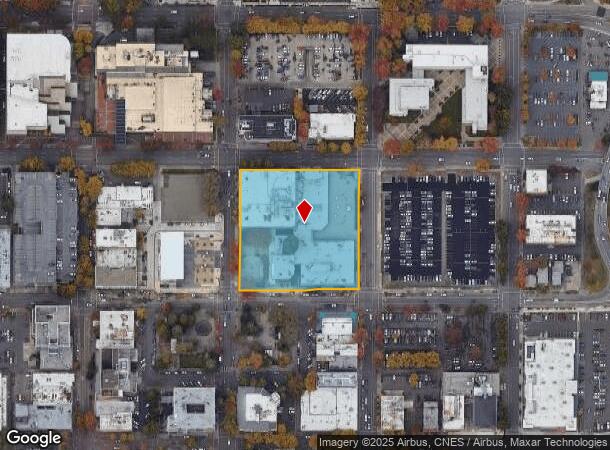  125 E 8Th Ave, Eugene, OR Parcel Map