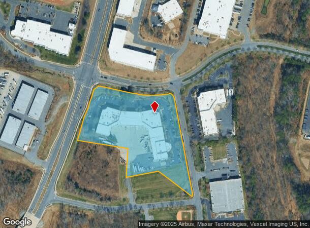  4202 Roush Pl Nw, Concord, NC Parcel Map