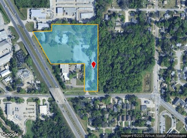  7725 N Orange Blossom Trl, Orlando, FL Parcel Map