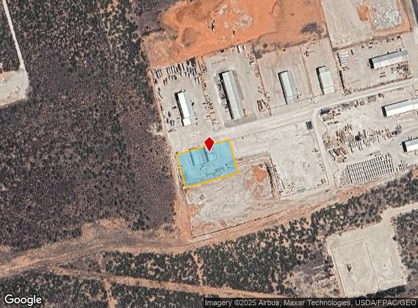  1602 E County Road 153 Ln E, Midland, TX Parcel Map