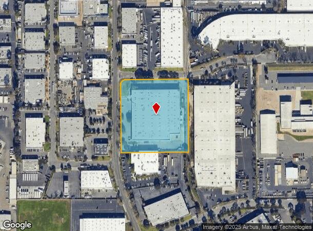  11700 Monarch St, Garden Grove, CA Parcel Map