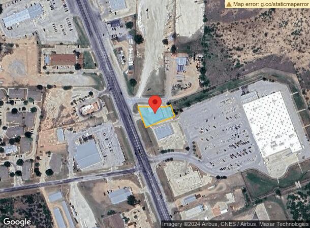  2203 S Bridge St, Brady, TX Parcel Map